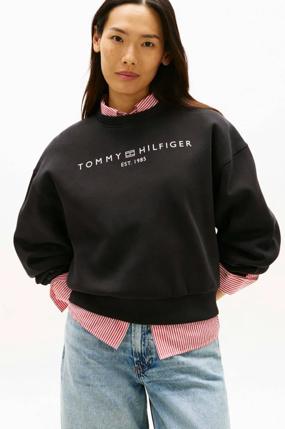 Tommy Hilfiger Collegegenser Corp Logo Mdrn