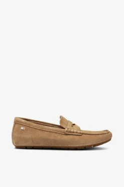Tommy Hilfiger Loafers Flag Soft Suede Driver Loafer