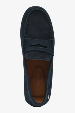 Tommy Hilfiger Loafers Flag Soft Suede Driver Loafer