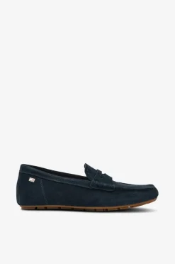 Tommy Hilfiger Loafers Flag Soft Suede Driver Loafer