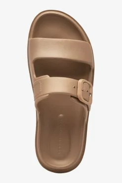 Tommy Hilfiger Sandaler TH Double Strap Sandal Pearl