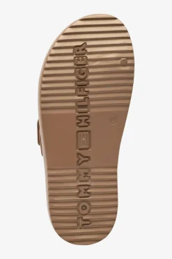 Tommy Hilfiger Sandaler TH Double Strap Sandal Pearl