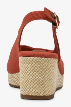 Tommy Hilfiger Sandaletter Flag Mid Wedge Espad Slingback
