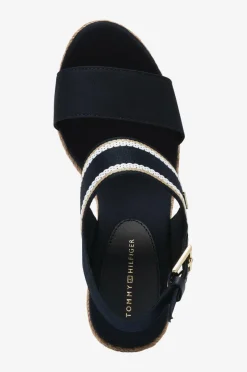 Tommy Hilfiger Sandaletter Webbing High Wedge Sandal