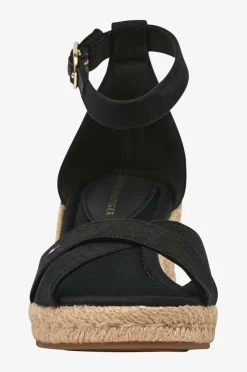 Tommy Hilfiger Sandaletter Mid Wedge Espad X Cross