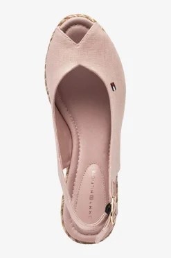 Tommy Hilfiger Sandaletter Mid Wedge Espad Slingback Speck