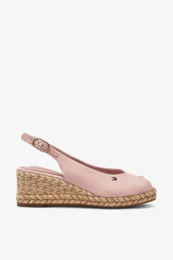 Tommy Hilfiger Sandaletter Mid Wedge Espad Slingback Speck