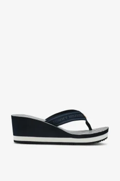 Tommy Hilfiger Sandaletter TH Stripes Wedge Beach Sandal
