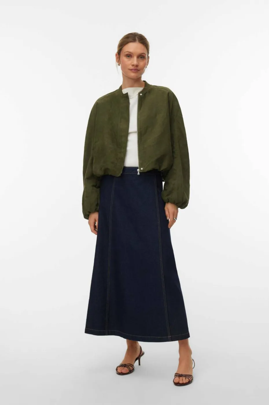 Vero Moda Bomberjakke vmKathy LS Bomber Wvn Exp