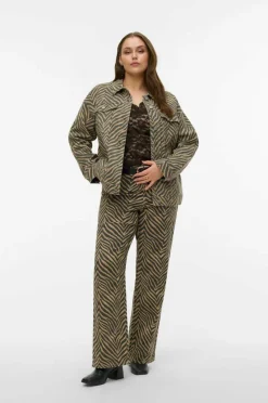 Vero Moda Curve Jeans vmcTessa HR Wide Stretch Aop