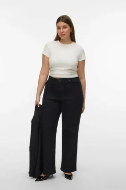 Vero Moda Curve Jeans vmcTessa HR Wide Animal Print