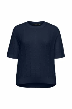 Vero Moda Curve Pullover vmcLux Light SS O-neck