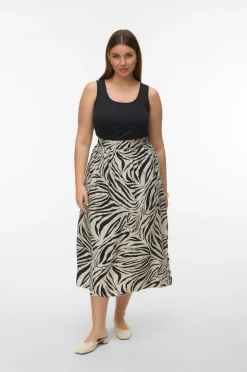 Vero Moda Curve Skjørt vmcJosie Volume 7/8 Skirt Wvn GA Curve