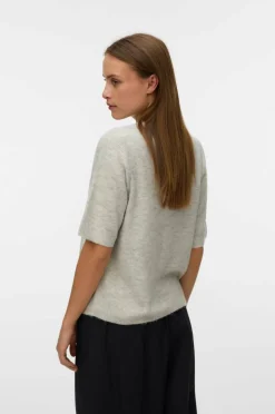 Vero Moda Kardigan vmLefile 2/4 O-neck Pearl Cardigan