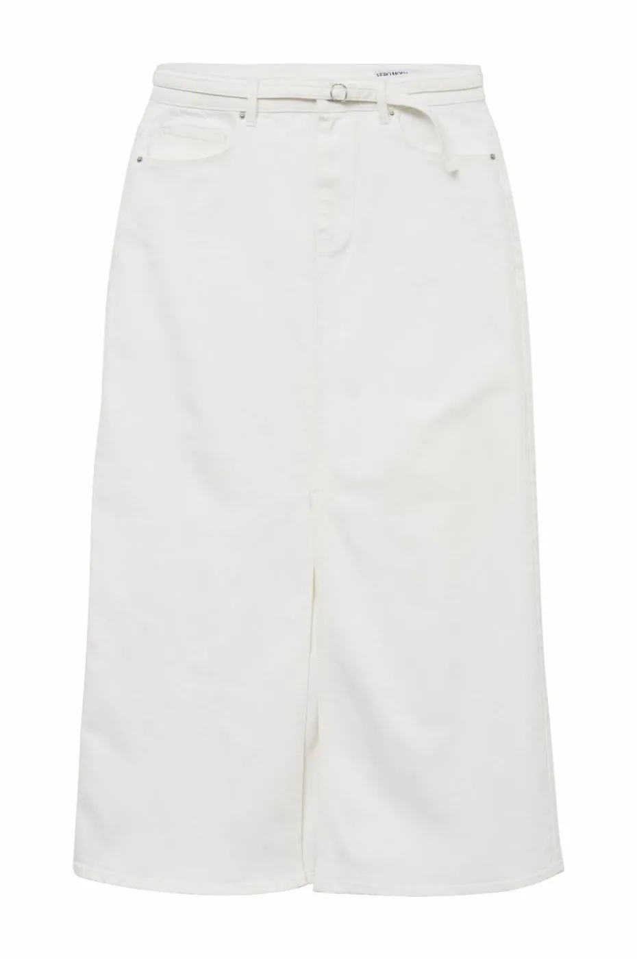 Vero Moda Maxi skjørt vmLizzy HR Belt Long Slit Dnm Skirt