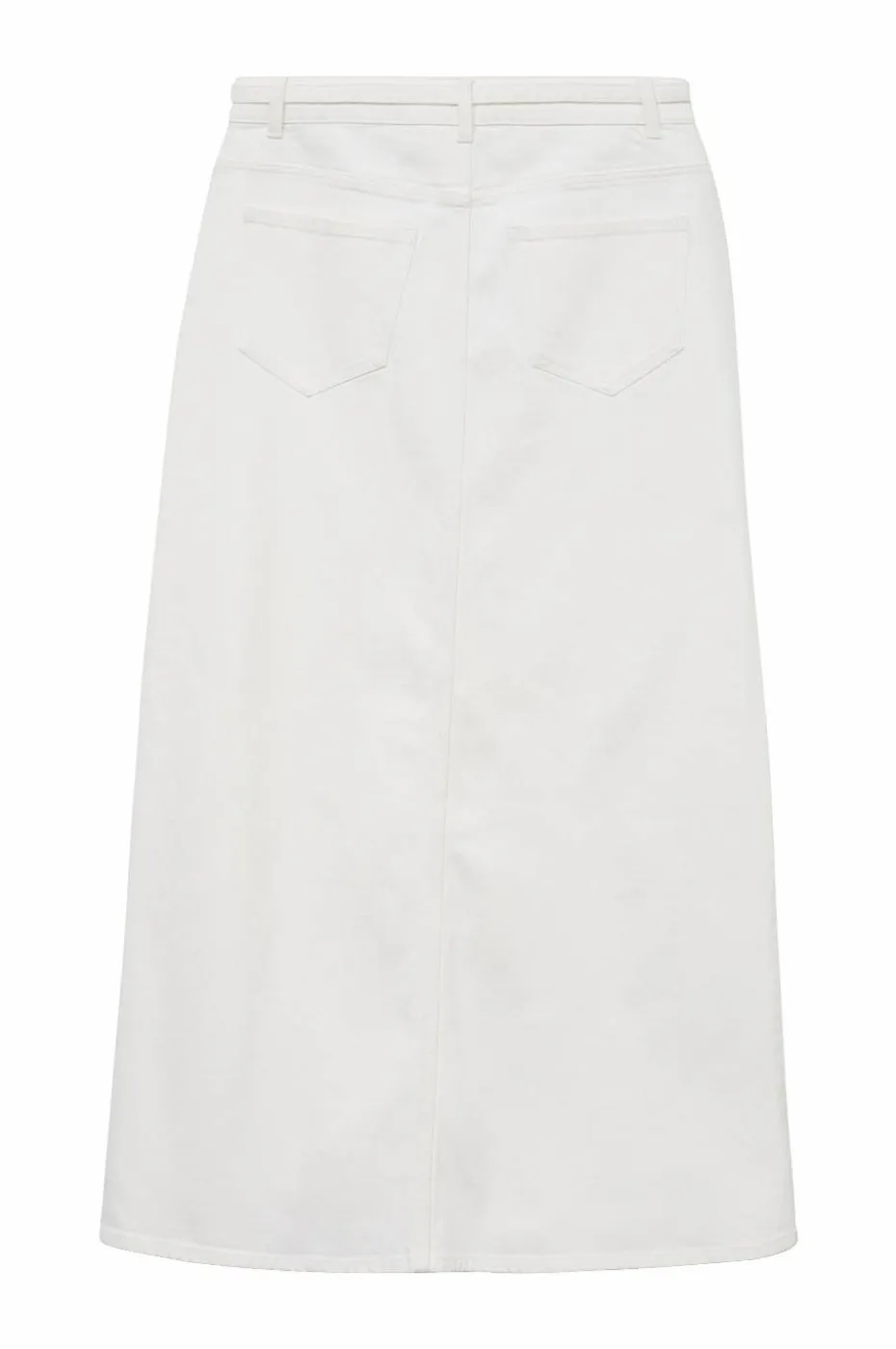 Vero Moda Maxi skjørt vmLizzy HR Belt Long Slit Dnm Skirt