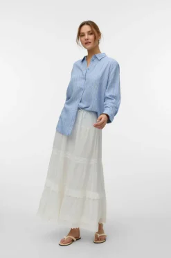 Vero Moda Maxi skjørt vmSandy HW Ankle Wvn