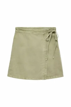 Vero Moda Omslagsskjørt vmLiza MR Short Denim Wrap Skirt