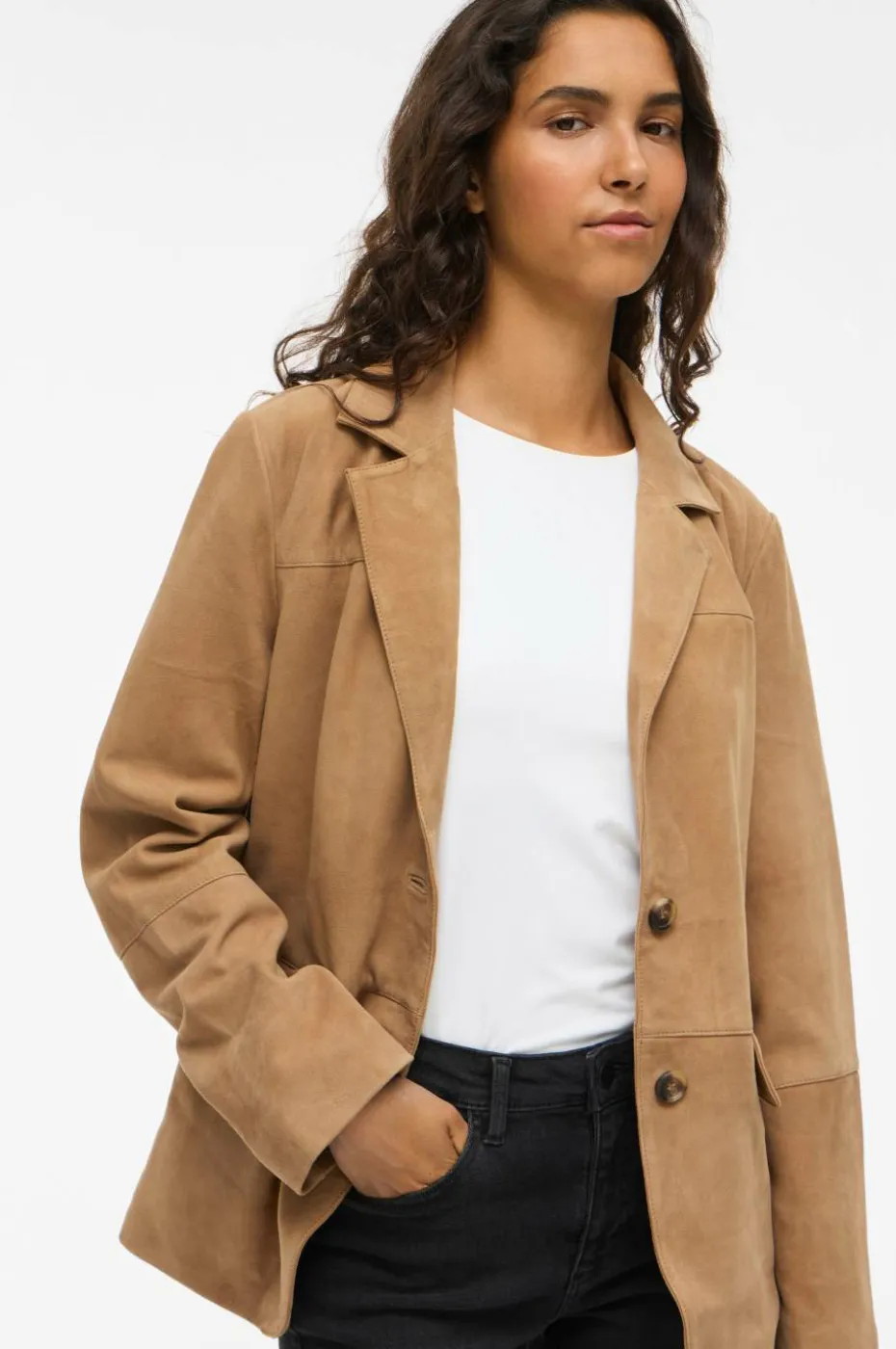 Vila Blazer viIda L/S Suede Blazer