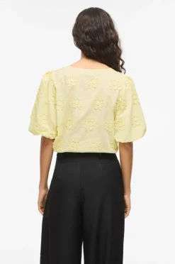 Vila Bluse viAntonett O-neck 2/4 Shirt