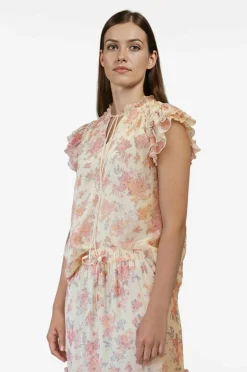 Vila Bluse viLaura S/S Tie Neck