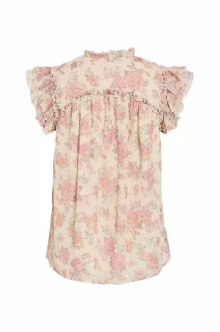 Vila Bluse viLaura S/S Tie Neck