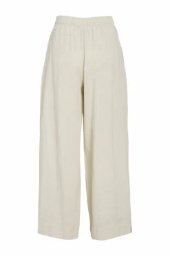 Vila Bukser vitni HW Wide Pants