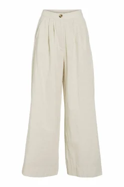 Vila Bukser vitni HW Wide Pants