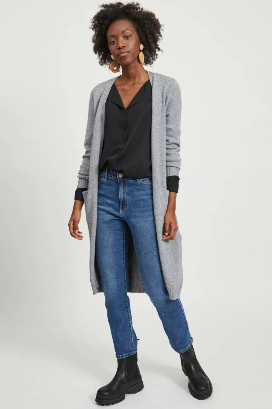 Vila Cardigan viRil L/S Long Knit