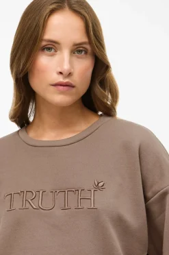 Vila Collegegenser viElsk L/s O-neck