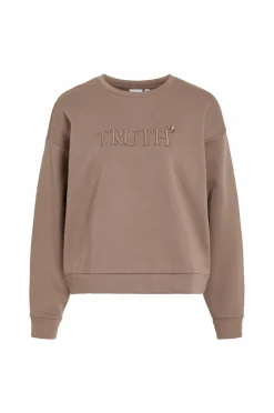 Vila Collegegenser viElsk L/s O-neck