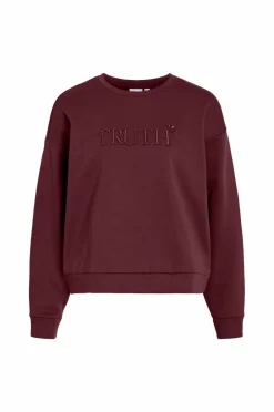 Vila Collegegenser viElsk L/s O-neck
