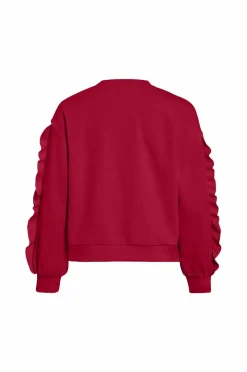 Vila Collegegenser viMentina Flounce O-neck L/S
