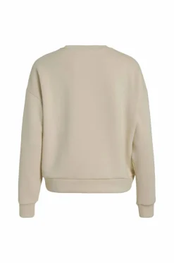 Vila Collegegenser viReflect New Emb L/S Sweat Top