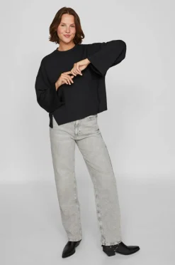 Vila Collegegenser viReflecti Crew Neck L/S Sweat Top