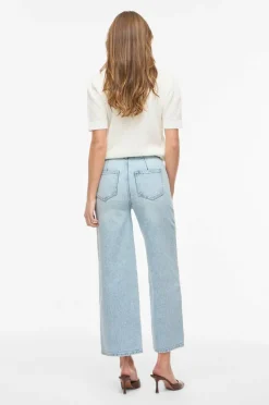 Vila Jeans viEmma HW 7/8 Wide Jaf Lbd23