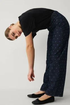 Vila Jeans viFreya Pal HW Dot Wide Jeans