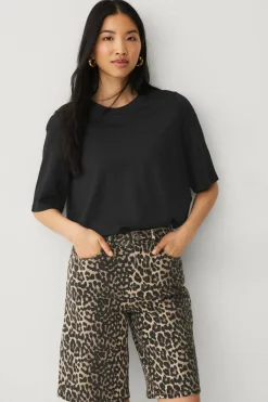 Vila Jeans-shorts viChia HW Long Denim Shorts