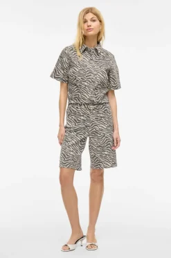 Vila Jeans-shorts viChia HW Long Denim Shorts