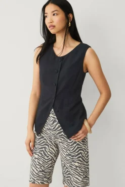 Vila Jeans-shorts viChia HW Long Denim Shorts