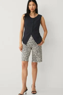 Vila Jeans-shorts viChia HW Long Denim Shorts