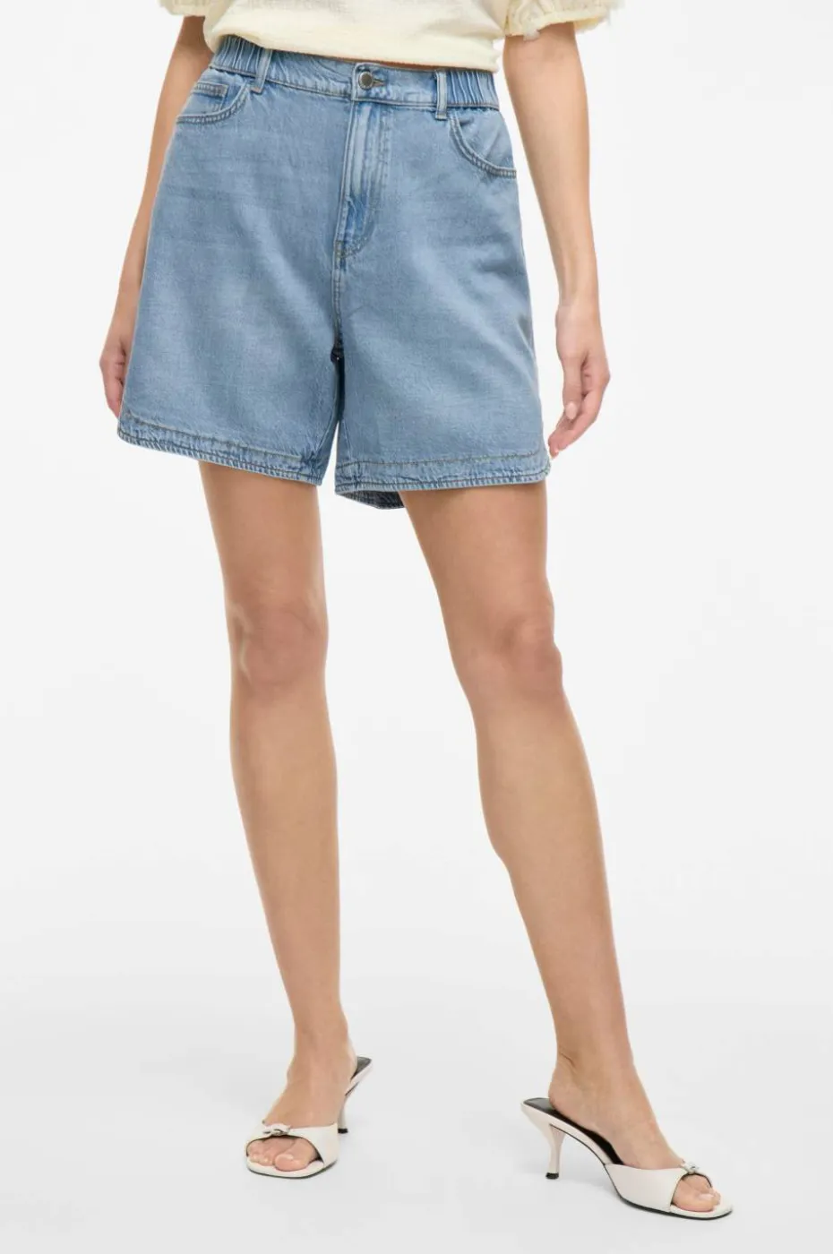 Vila Jeans-shorts viKiki HW Denim Shorts Lbd
