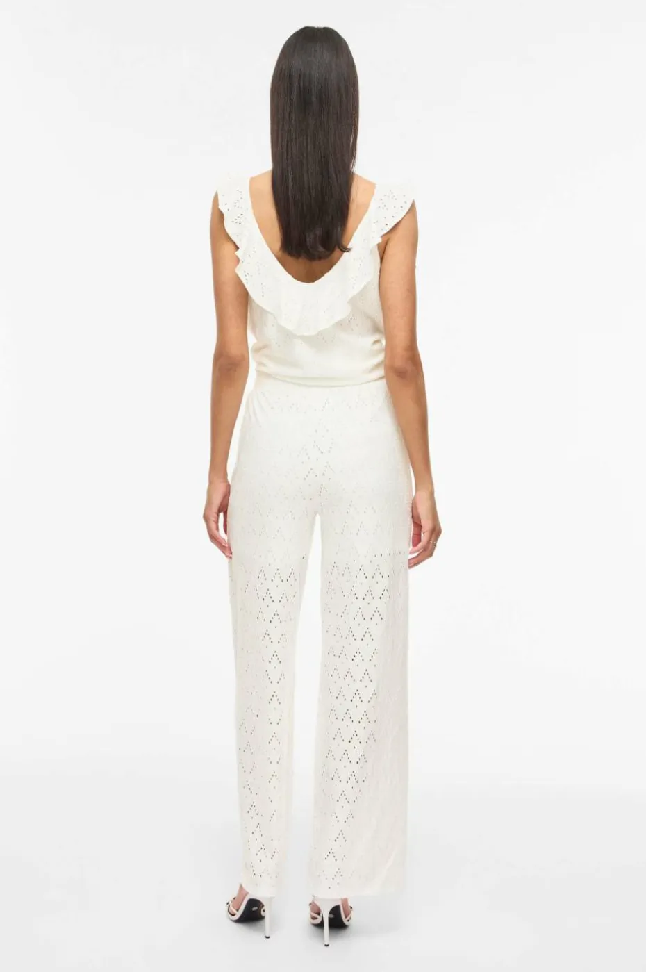 Vila Jerseybukser viAmalina HW Wide Pants