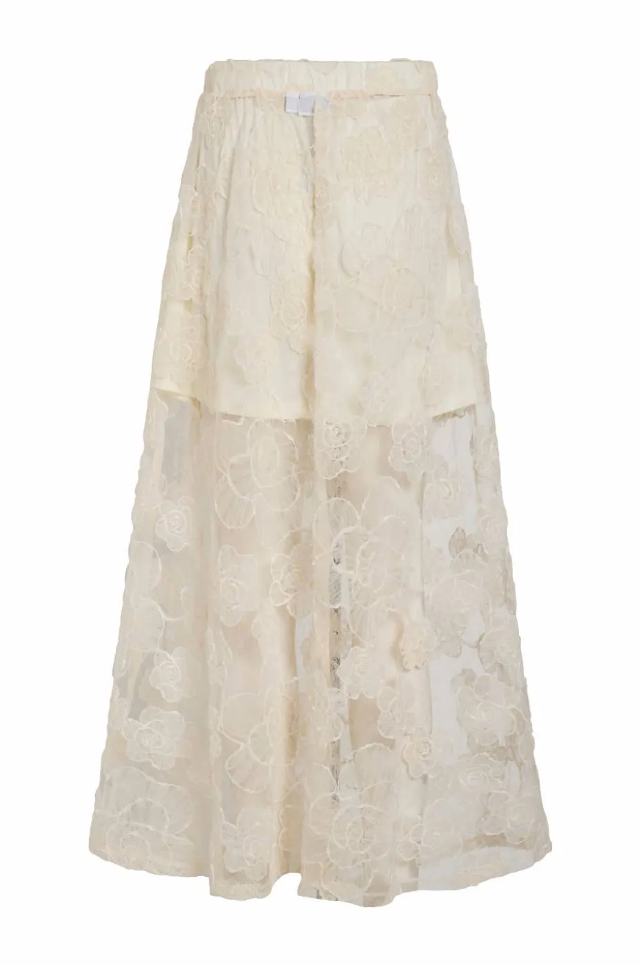 Vila Maxi skjørt viKaria HW Lace Midi Skirt