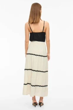 Vila Maxi skjørt viManda Wavy HW