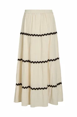 Vila Maxi skjørt viManda Wavy HW