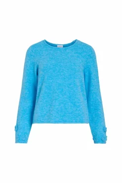 Vila Pullover viPetra O-neck L/S Detail Knit