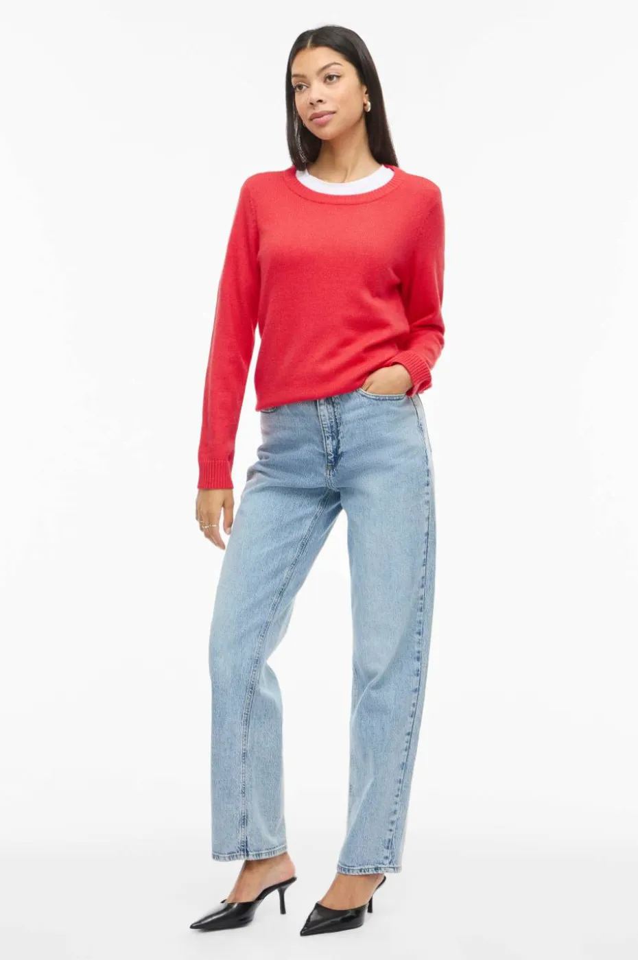 Vila Pullover viRil L/s O-neck Knit Top