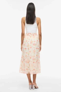 Vila Skjørt viEmma Midi HW Skirt
