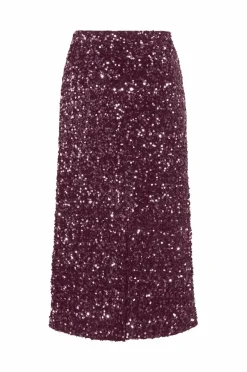 Vila Skjørt viFaith HW Midi Sequin